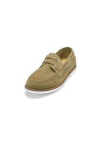 Marc O'Polo MARC O'POLO Bootsschuh &raquo;aus weichem Nubuk-Rindsleder&laquo; gr&uuml;n 44 Aus getumbeltem Rindsleder