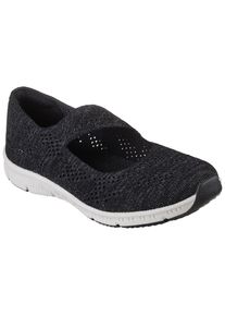 Skechers Ballerina &raquo;BE-COOL ENDLESS FUN&laquo;, mit elastischem Riemchen schwarz-wei&szlig; 38 Aus recycelten Materialien