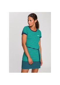 Kangaroos Sommerkleid, im maritimen Streifen-Design mit G&uuml;rtel bunt 48 (XL) N-Gr gr&uuml;n-marine-gestreift Maritimes Kleid im Set mit Jersey-G&uuml;rtel von...
