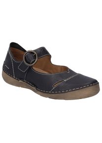 Josef Seibel Riemchenballerina &raquo;Fergey 80&laquo;, mit Wechselfu&szlig;bett schwarz 36 Ballerina mit verstellbarem Riemchen