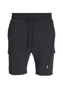 Jack & Jones JACK & JONES Sweatshorts &raquo;JPSTSHARK SWEAT CARGO SHORTS&laquo; grau XS N-Gr Dark Grey Melange Mit Cargotaschen