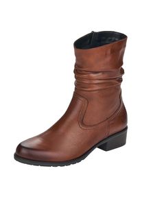 Remonte Stiefelette, mit gerafftem Schaft braun 36 Im eleganten Look
