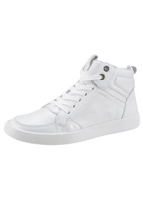 Ara Schn&uuml;rboots &raquo;TRAVELLER&laquo;, mit High Soft Wechselfussbett wei&szlig; 9 Trendiger High-Top Sneaker