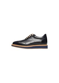 Heinrich Dinkelacker Sneaker &raquo;London Sneaker TC Herrensneaker&laquo;, Herrenschuh Leder handmade, Freizeitschuhe Herren schwarz 44 Midnight Leder Sneaker...