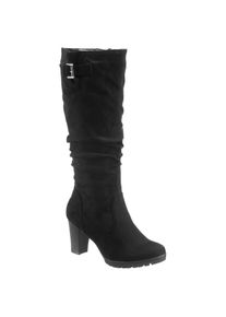 Citywalk CITY WALK Stiefel, mit Raffungen am slouchy Schaft schwarz 36 Elegante Stiefelette in runder Form