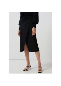 someday Wickelrock &raquo;Olessa&laquo;, mit verf&uuml;hrerischem Schlitz auf der Front schwarz 34 Eleganter Rock von someday