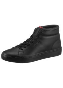 Tommy Hilfiger Sneaker &raquo;PREP VULC HIGH LEATHER&laquo;, mit praktischer Schn&uuml;rung schwarz 40 Hightop Sneaker Triple Black