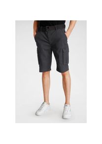 H.I.S. H.I.S Cargoshorts, (Set, 2 tlg., mit abnehmbarem G&uuml;rtel) schwarz 33 N-Gr Mit praktischen Taschen