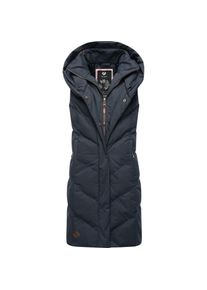 Ragwear Steppweste &raquo;Natalka Vest&laquo;, stylische, gesteppte Winterweste mit gef&uuml;tterter Kapuze blau S (36) navy Angesagte Winterweste mit gro&szlig;er Kapuze...