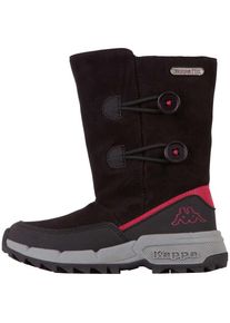 Kappa Winterstiefel, mit besonders robuster, rutschhemmender Sohle pink 28 black-pink S&uuml;&szlig;e Kinder Winterstiefelette von Kappa