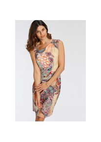 select! By Hermann Lange Cocktailkleid, mit dekorativen Raffungen, aus elegantem Jersey bunt 38 N-Gr multicolor Gemustertes Cocktailkleid von...