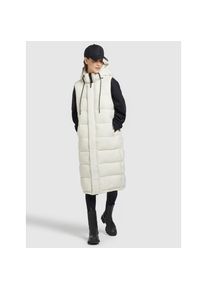 Khujo Steppweste &raquo;Weste TOURIN MATT&laquo; wei&szlig; XXL Cremewei&szlig; Abnehmbare Kapuze mit Kordelzug