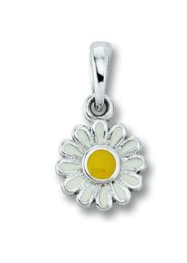 ONE ELEMENT Kettenanh&auml;nger &raquo;Blume Anh&auml;nger aus 925 Silber&laquo;, Blume silberfarben silber Mit Liebe gefertigt aus 925 Silber