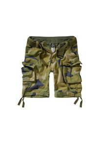 Brandit Stoffhose &raquo;Herren Savage Vintage Cargo Shorts&laquo; gr&uuml;n XXL US-Gr&ouml;&szlig;en woodcamo Cargoshorts