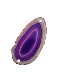 Adelia&acute;s ADELIA&acute;S Kettenanh&auml;nger &raquo;Achat Edelstein Anh&auml;nger&laquo;, Steinschmuck ist Naturschmuck silberfarben silber Ma&szlig;e : 60 / 30 mm