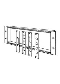 nVent Schroff Frontplatte 3 HE/4 TE - 30118-342