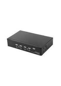 StarTech.com 4-Port KVM-Switch mit USB-Hub, 3840 x 2160, DisplayPort - USB-A / USB-B - SV431DPUA2