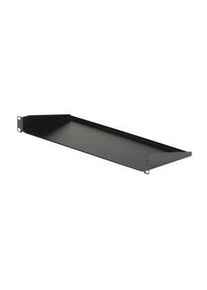 StarTech.com Freitragende Ablage, Stahl, 178mm, Schwarz - CABSHELF1U