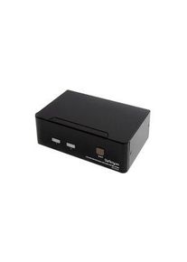 StarTech.com 2-Port KVM-Switch mit USB-Hub, 1920 x 1200, DVI-I - USB-A - SV231DVIUA