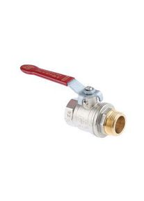 realspace Pro RS PRO Manuelles Kugelventil Messing 2/2 40bar G1" Griff - 7335249