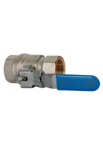 realspace Pro RS PRO Manuelles Kugelventil Messing 2/2 14bar G1" Griff - 8125188