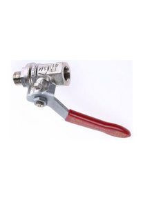 realspace Pro RS PRO Manuelles Kugelventil Messing 2/2 40bar G 1/4" Griff - 7335230