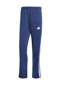 adidas Sportswear, Hommes Pantalon de sport, bleu fonc&eacute; / blanc