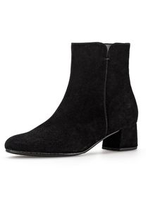 Gabor, Unisex, Blockabsatz, Businesschuh, Ankleboots mit Best Fitting-Ausstattung, schwarz 2, 38, Elegante Stiefelette mit blockigem Absatz