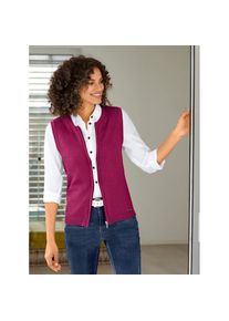 Casual Looks, Unisex, Strickweste, fuchsia, 42, mit 50% Baumwolle