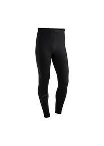 Maier Sports, Herren, Funktionstights &raquo;Unakit M&laquo; atmungsaktive Sporttights f&uuml;r Touren und sportliche Eins&auml;tze, schwarz, 48, Normalgr&ouml;ssen, 