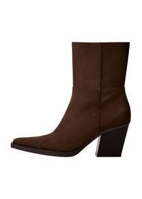 Bershka Stiefelette Damen Gr&ouml;&szlig;e 38 braun Winterschuhe