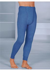 THIEME Herren Hose lang blau-meliert