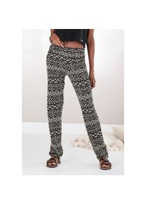 Buffalo, Unisex, Haremshose mit gerafftem Umschlagbund, ethno, 48/50, N-Gr, Mit komfortablem gerafftem Umschlagbund