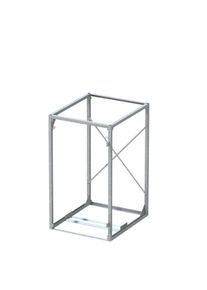 Binto M&uuml;lltonnenbox Grundgestell Metall M&uuml;lltonnenverkleidung g&uuml;nstig