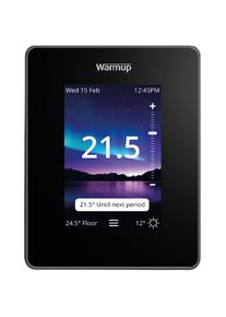 Warmup 7iE Smart Matter WiFi Thermostat schwarz g&uuml;nstig