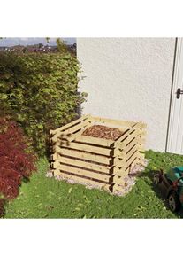 TETZNER & JENTZSCH T&J Holzkomposter BODO Stecksystem, 100x100 cm