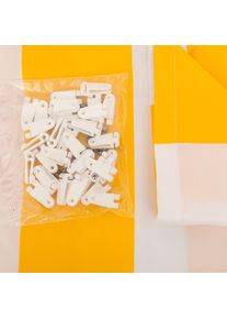 Windhager Sonnensegel-Seilspanntechnik Gelb/Wei&szlig;, 270x140 cm