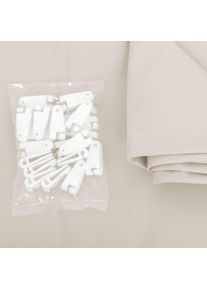 Windhager Sonnensegel-Seilspanntechnik Uni Wei&szlig;, 270x140 cm