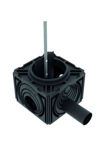 Aco Stormbrixx Blockrigole SD/HD900 Inspektions- und Sp&uuml;lschacht mit integrierter Drossel, DN/OD 110