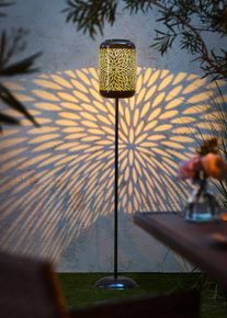 Solar Deko Stehleuchte in schwarz, 148 cm, bonprix