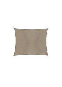 Windhager, Sonnensegel &raquo;Rechteck 3x4m, taupe&laquo;, grau, B/T: 400cm x 300cm, Sonnensegel