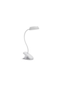 Philips, LED Schreibtischlampe &raquo;Donutclip, 2.3W, 4000K, USB,&laquo; Neutralweiss, wei&szlig;, neutral, 1