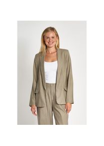 Zhrill, Unisex, Jackenblazer &raquo;ZHHELEN&laquo; mit Reverskragen, Regular Fit, olive, M, Unisex-Blazer von Zhrill