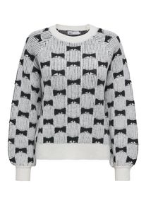 Only Pullover Damen Gr&ouml;&szlig;e L schwarz / wei&szlig;