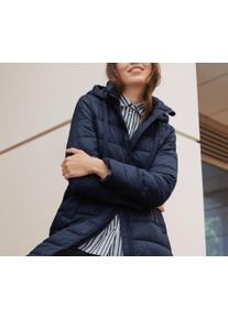 Tchibo - Steppmantel mit Kapuze - Damen - Gr. 46 - dunkelblau