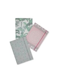 Tchibo - 3 Notizb&uuml;cher - mehrfarbig