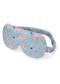 Tchibo - Seiden-Schlafmaske - blau