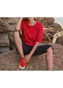 Tchibo - Feinstrickpullover - Damen - Gr. S - rot