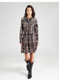 QS Blusenkleid Damen Gr&ouml;&szlig;e 44 rosa / schwarz Winterkleid