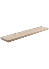 Boxxx Wandboard , Eichefarben , Holzwerkstoff , 120x3.8x23.5 cm , Wohnzimmer, Regale, Wandboards